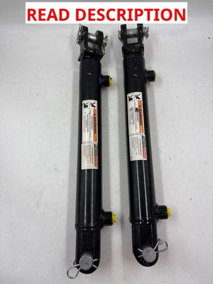 Hydraulic double acting welding clevis image