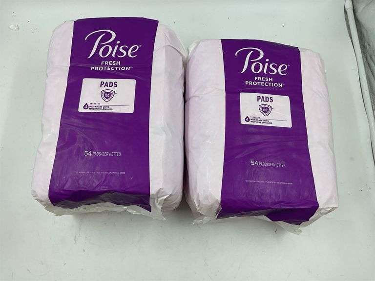 (2) POISE fresh protection pads image