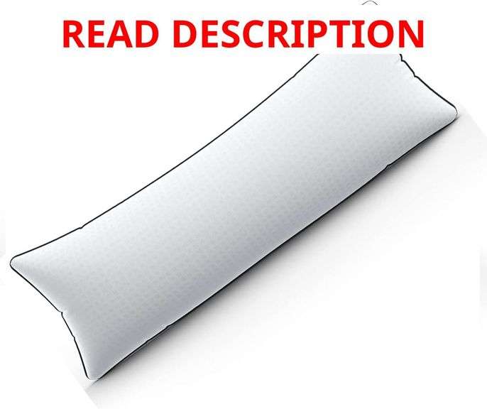 HYMOKEGE Body Pillows for Adults, Full Body Pillow Inserts, Fluffy Firm and Long, 20X54 for Sleeping and Back Pain