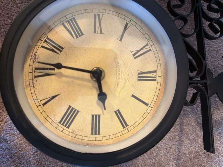 Rooster Weathervane Style Clock with Bell