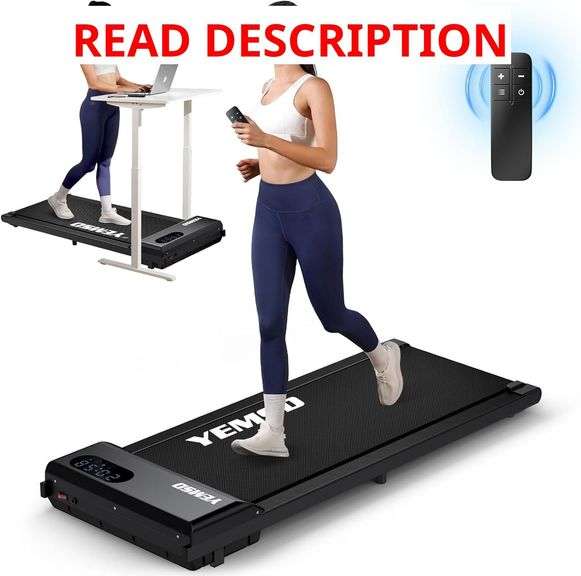 Walking Pad, Walking Pad Treadmill 330 lb Capacity, 3 in 1 Portable Under Desk Treadmill for Home and Office with Remote Control, LED Display image
