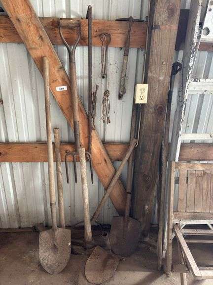 Shovels, Pitchfork, and Other Tools image