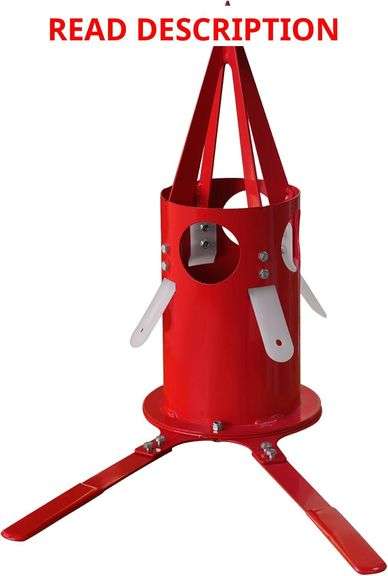 Big Bag Dispenser Bulk bBag Unloader Dischargers for Farms Construction Industry(Red) image