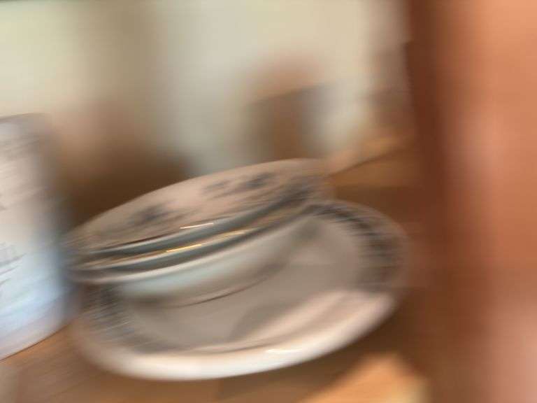 Coffee cups, and small plates