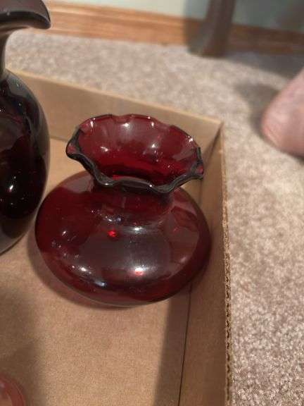 Group of Decorative Glassware
