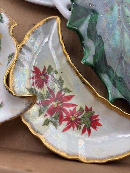 Holiday Themed Serving Dishes and Plates Set