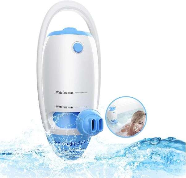 Portable Bath Jet Spa, Bathtub Jets for Home Spa, Creates Soothing Bubbles and Massage, Bathtub Accessories for Relaxing Daily Use image