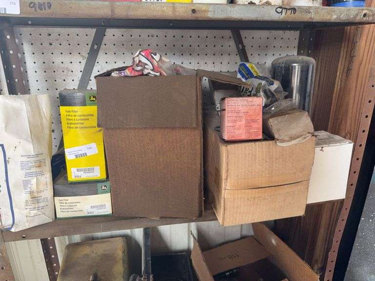 Mixed Lot of Filters, Bearings, and More - John Deere, Mopar, Donaldson (3rd shelf) image