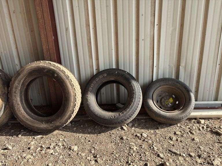 3 Tires: 225/60R16, LT275/70R18, 265/75R22.5 (used) image