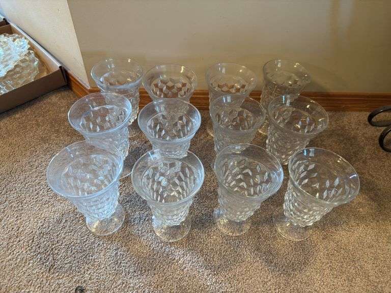American Fostoria Water Glasses