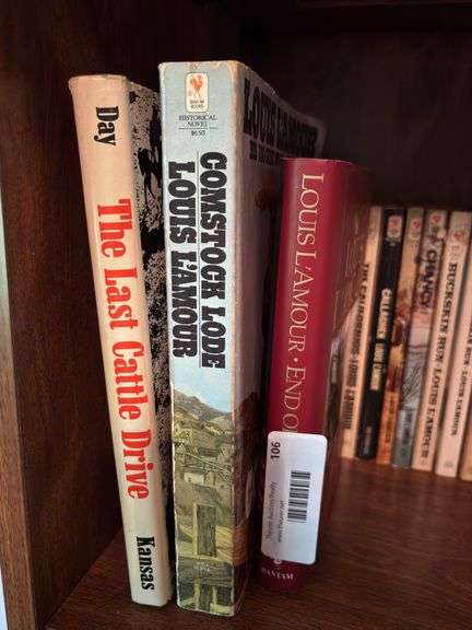 Lot of Over 50 Louis L'Amour Western Novels and Audio