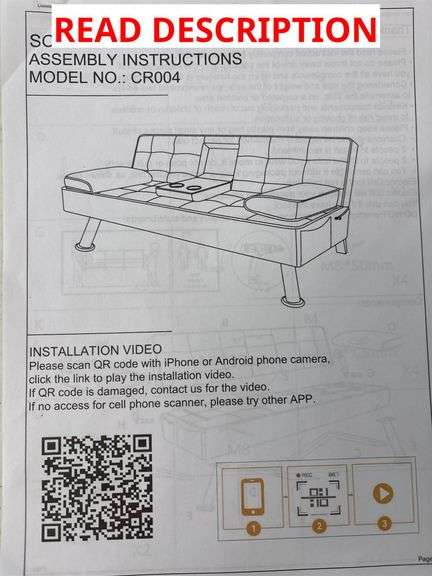 Sofa bed image