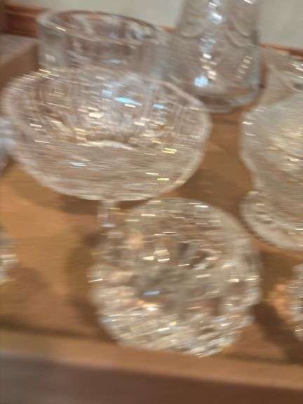 Collection of Cut Glass Dishes