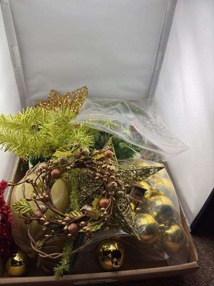 Assorted Holiday Decorations