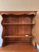 Wooden Hutch with Storage