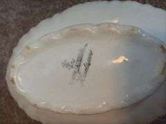 Decorative Gravy Boats and Floral Plates