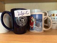 Coffee cups, and small plates
