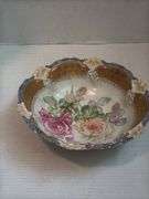 Floral Decorated Serving Bowls - Set of 4