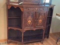 48”x12”x82” Parkhouse & Sons Cabinet Makers Display Cabinet