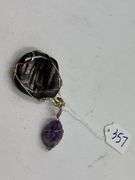 Handcrafted Stone Pendant with Wire Wrapping