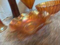 Carnival Iridescent Glassware Collection - Vases and Bowls