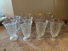 American Fostoria Water Glasses