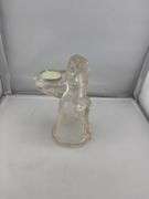 Christmas Decor Lot: Waterford Ornaments, Wooden Angel, Nativity Scene Figurines, & More