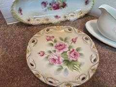 Decorative Gravy Boats and Floral Plates