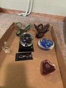 Infinity Art Glass Collection - Swans, Sphere, Heart, Floral
