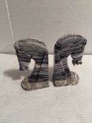 Pair of Stone Horse Head Bookends