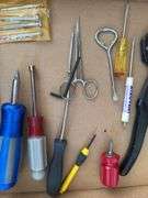 Assorted Hand Tools and Hardware Lot