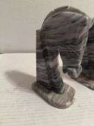 Pair of Stone Horse Head Bookends