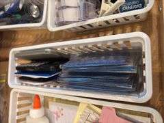 Drawer Lot with Office, Stationary and Household Items