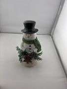 Christmas Decoration Lot: Santa Figures, Nutcracker, Snowman & More