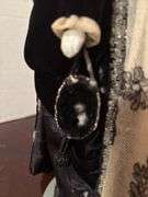 Victorian Era China Head Doll with Feathered Hat