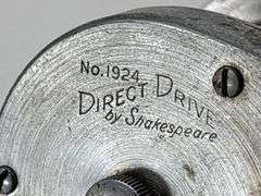Shakespeare Direct Drive No. 1924 Fishing Reel