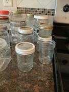 Collection of Decorative and Functional Glass Jars