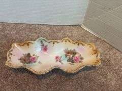 Decorative Gravy Boats and Floral Plates