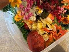 Large Lot of Assorted Craft Floral Supplies