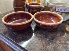 McCoy soup mug, Kathy Kale Bowls, assorted cups