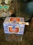 Keurig Coffee Maker with K-Cup Carousel and Kroger French Vanilla K-Cups