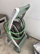Ames Hose King Garden Hose Reel Cart with Hose