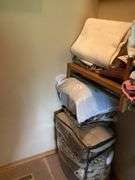 Assorted Decorative Pillows and Bedding