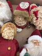 Collection of Decorative Santa Figures