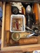 Utensils in the drawer ￼
