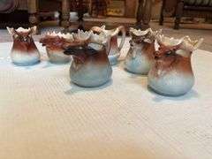 Set of 6 Novelty Animal Motif Creamers