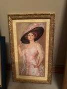 Framed Ladies Home Journal, Monet Print, and More Wall Art