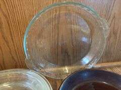 Pyrex pie plates
