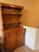 Wooden Hutch with Storage