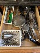 Utensils, nutcrackers, strainers